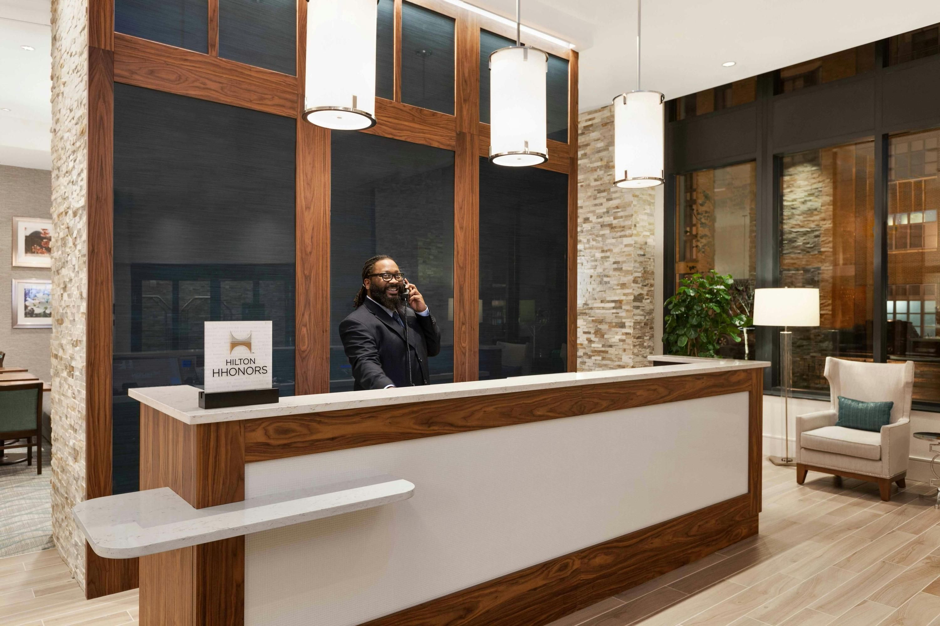 Front desk