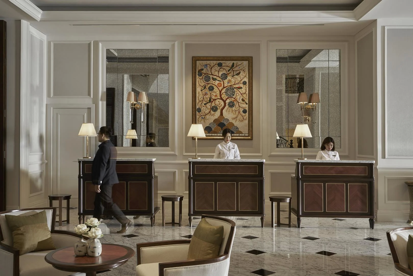 Front desk