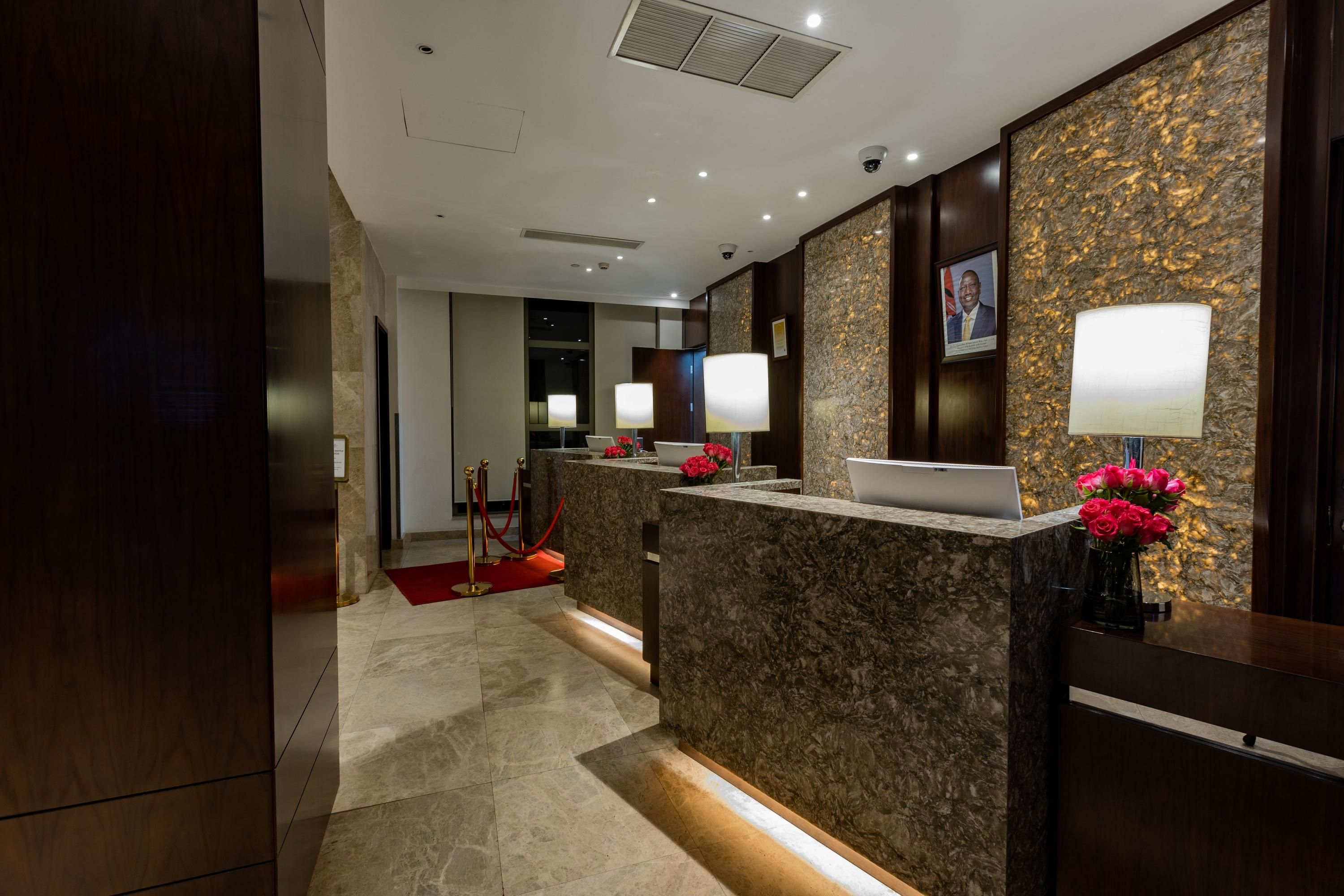Front desk