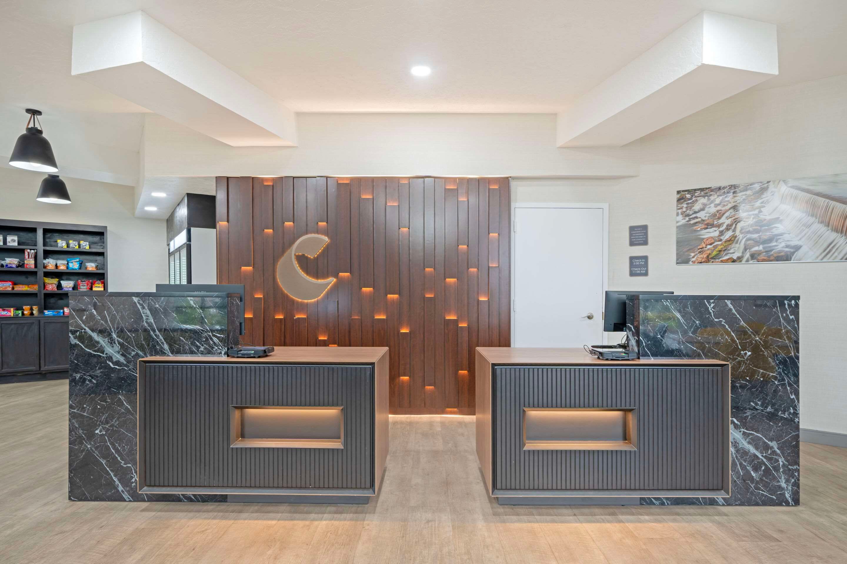 Front desk