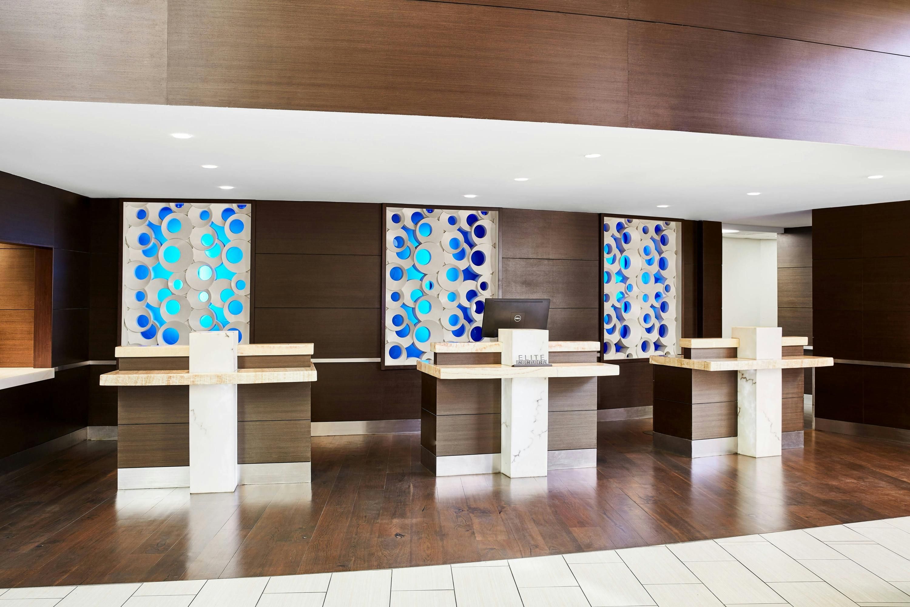 Front desk