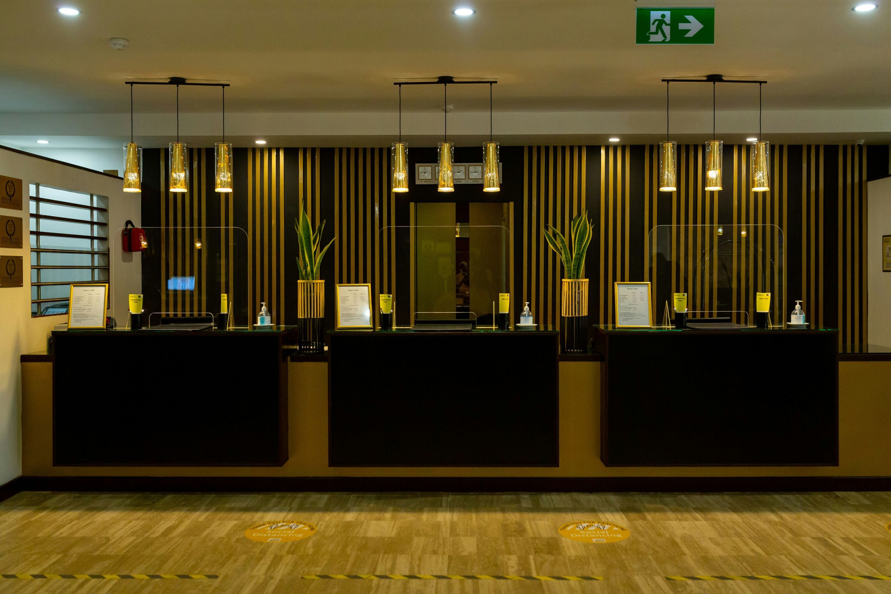 Front desk