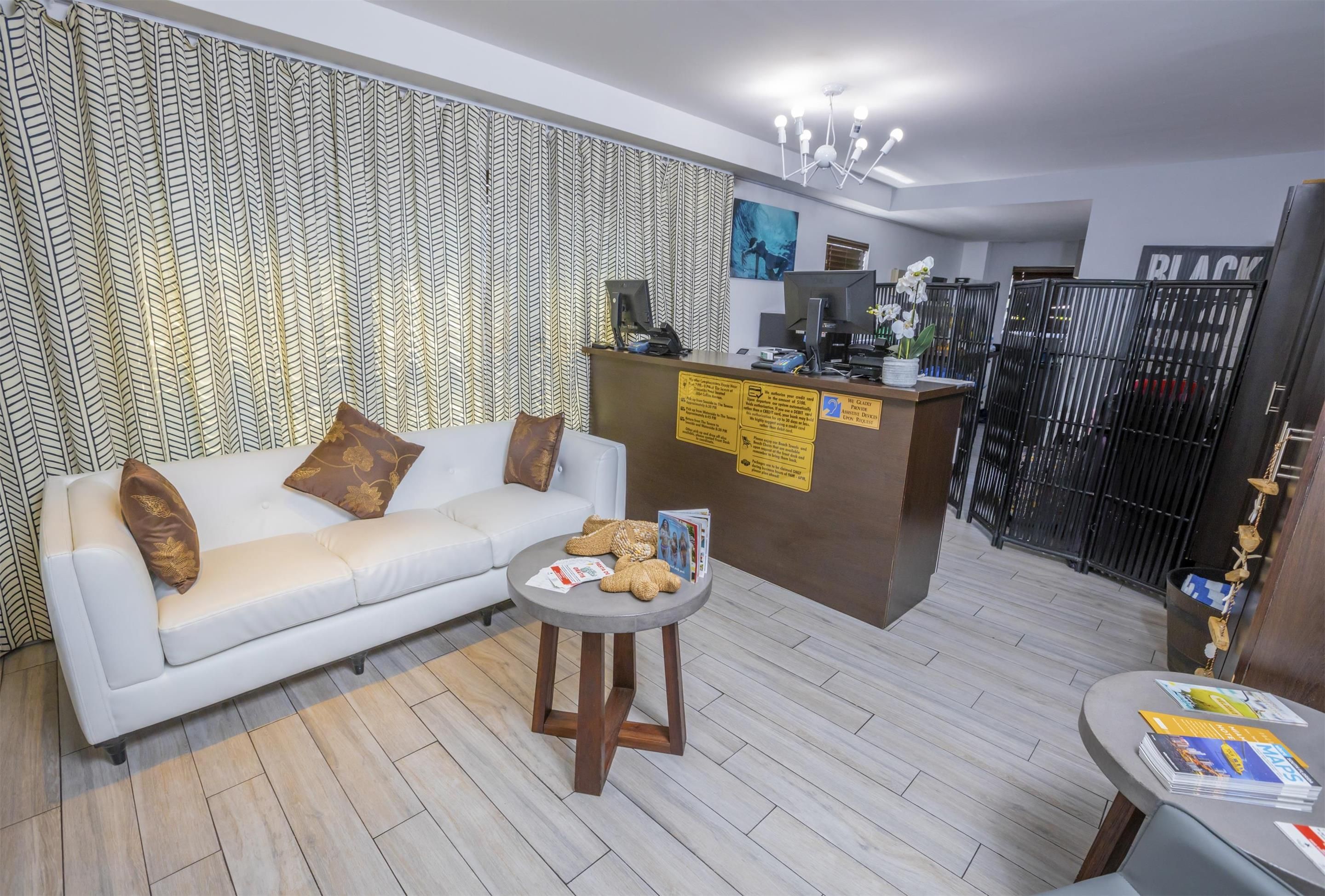 Front desk