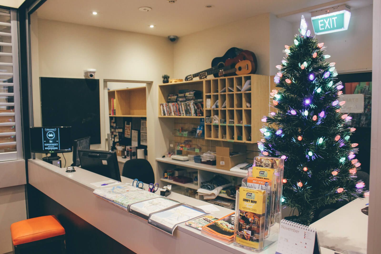 Front desk