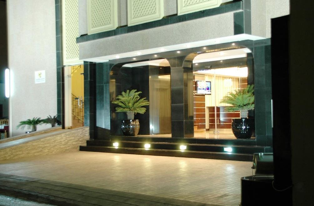 Hotel entrance