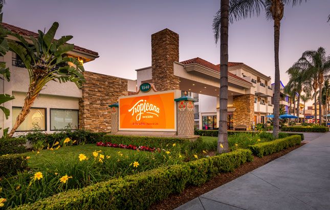 Hotel entrance