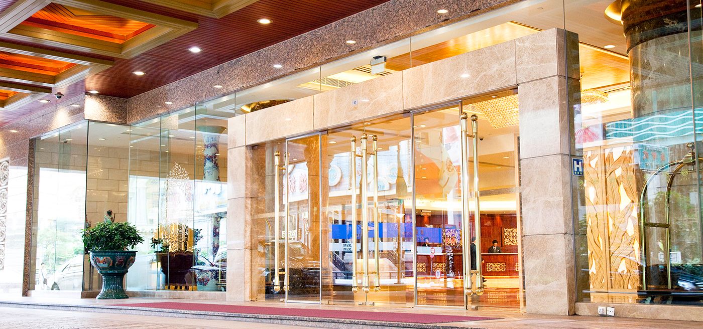 Hotel entrance