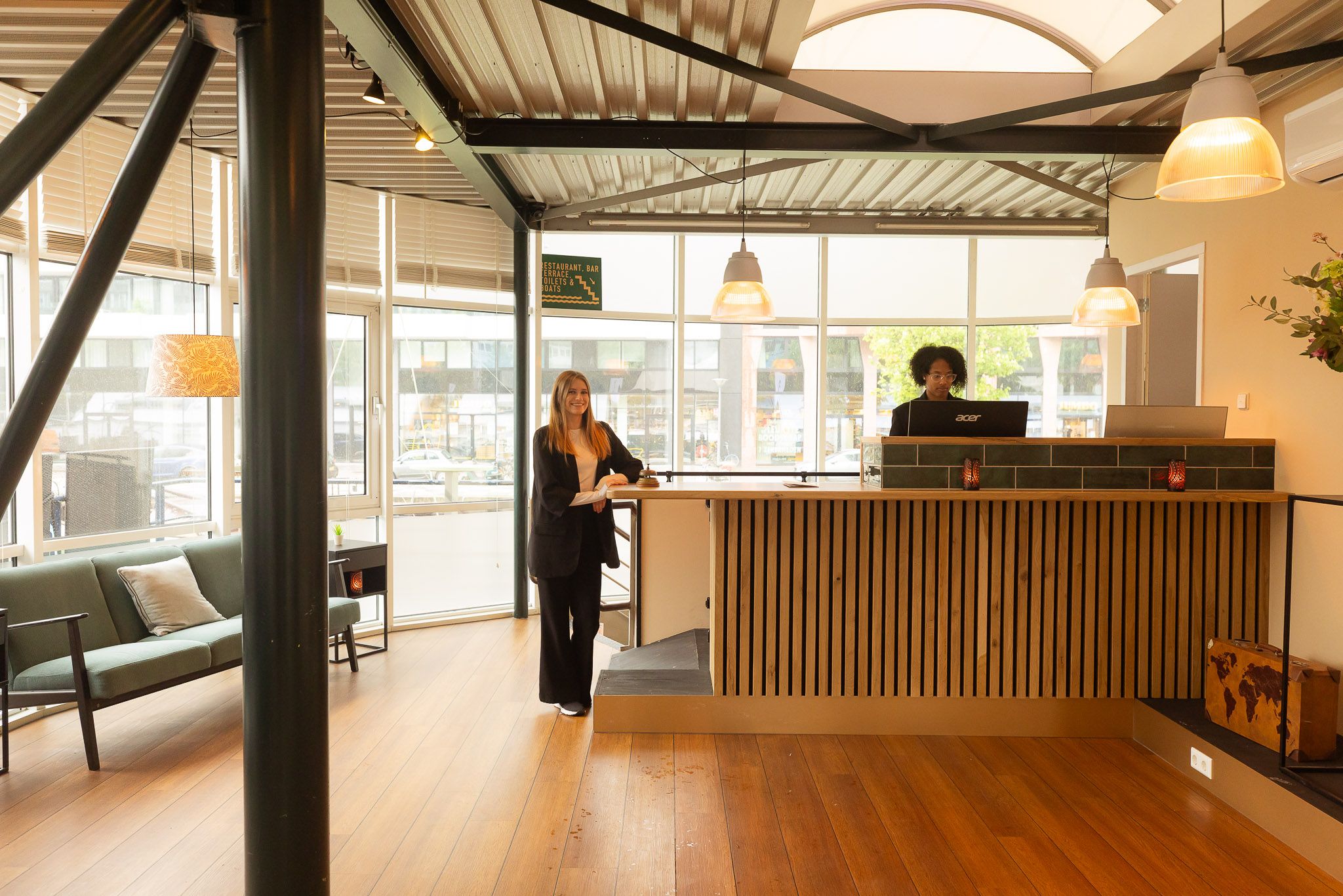 Front desk