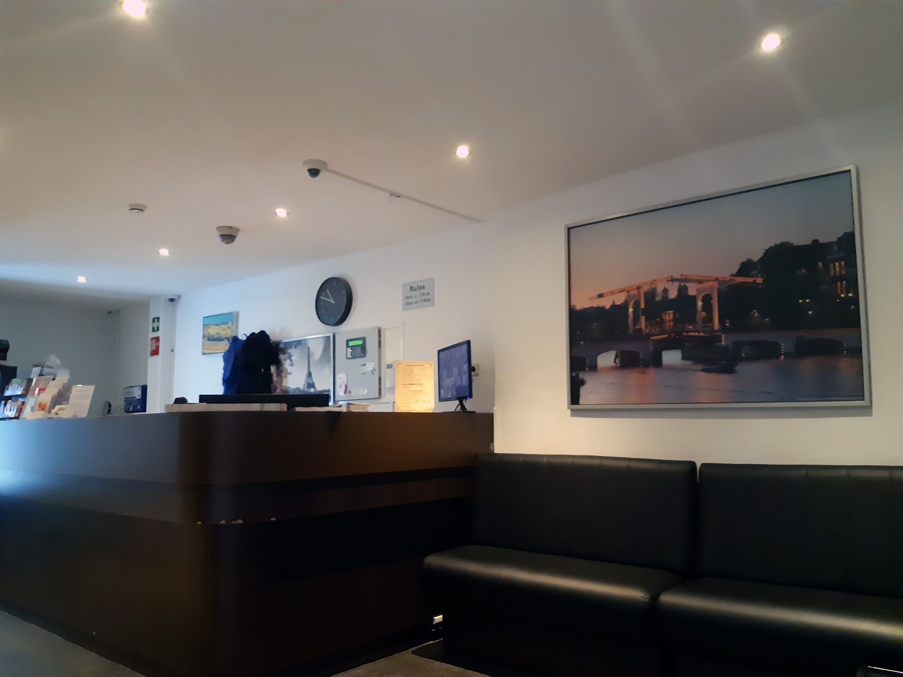 Front desk