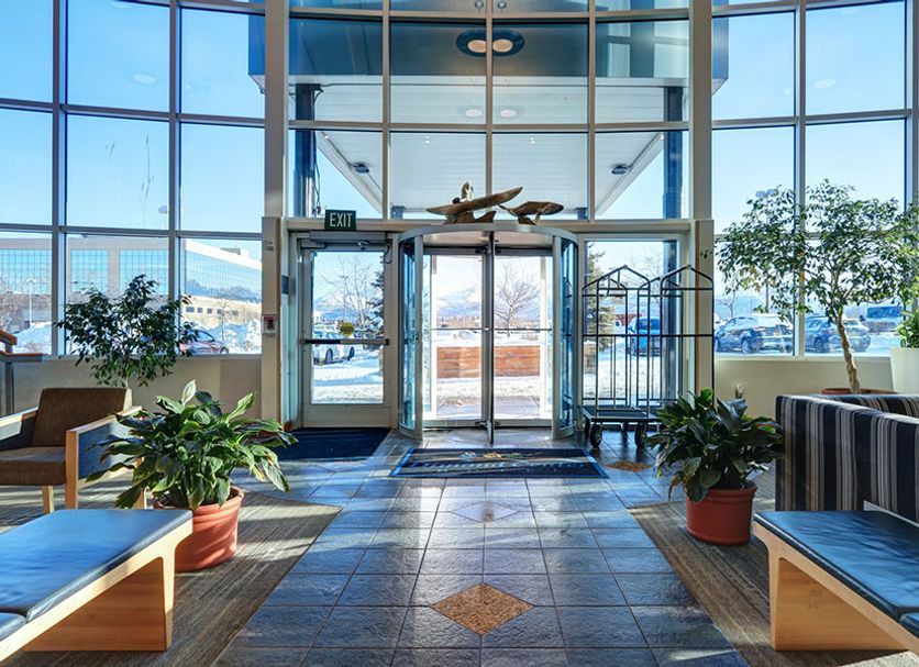 Hotel entrance Photo