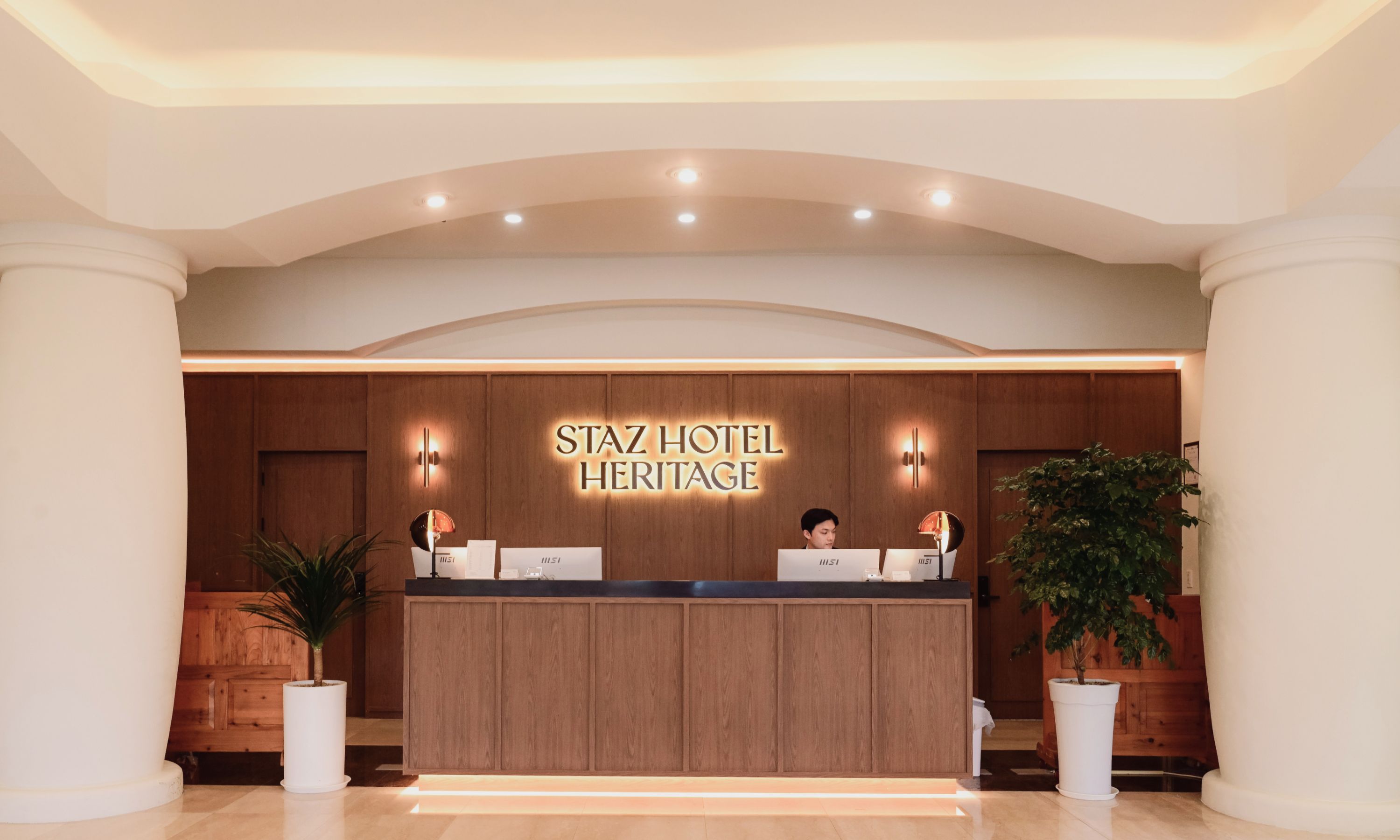 Front desk