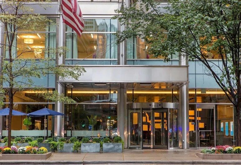 Hotel entrance