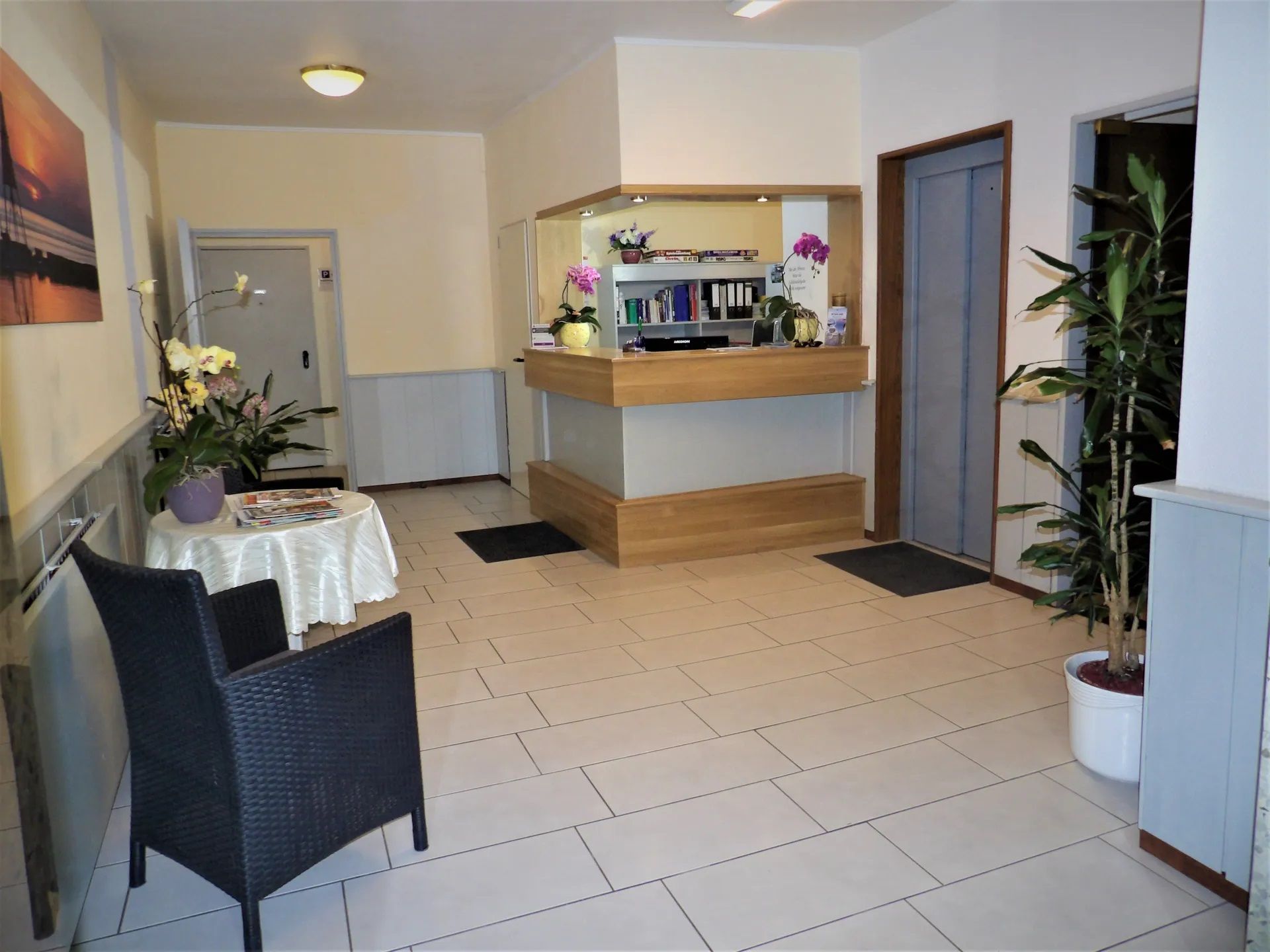 Front desk