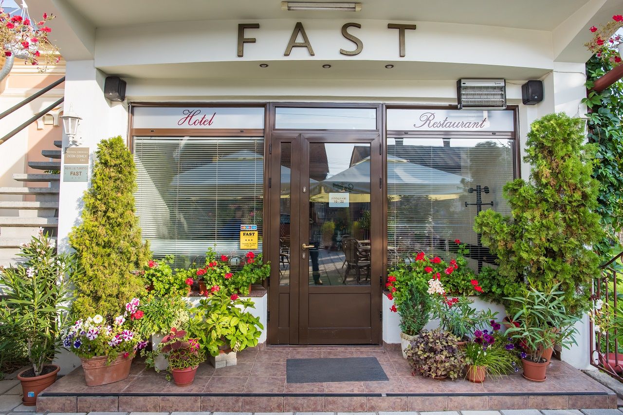 Hotel entrance