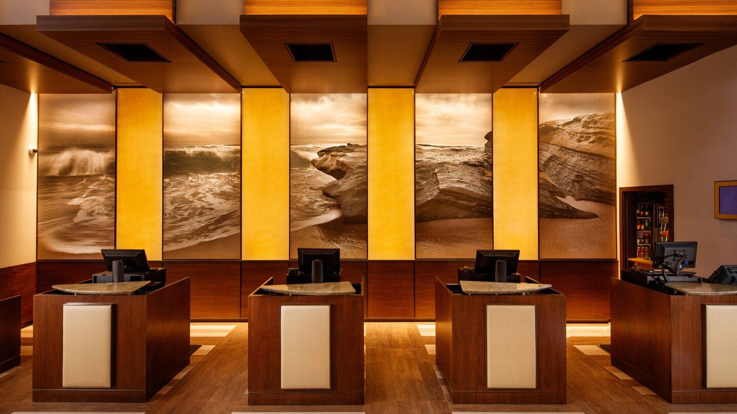 Front desk