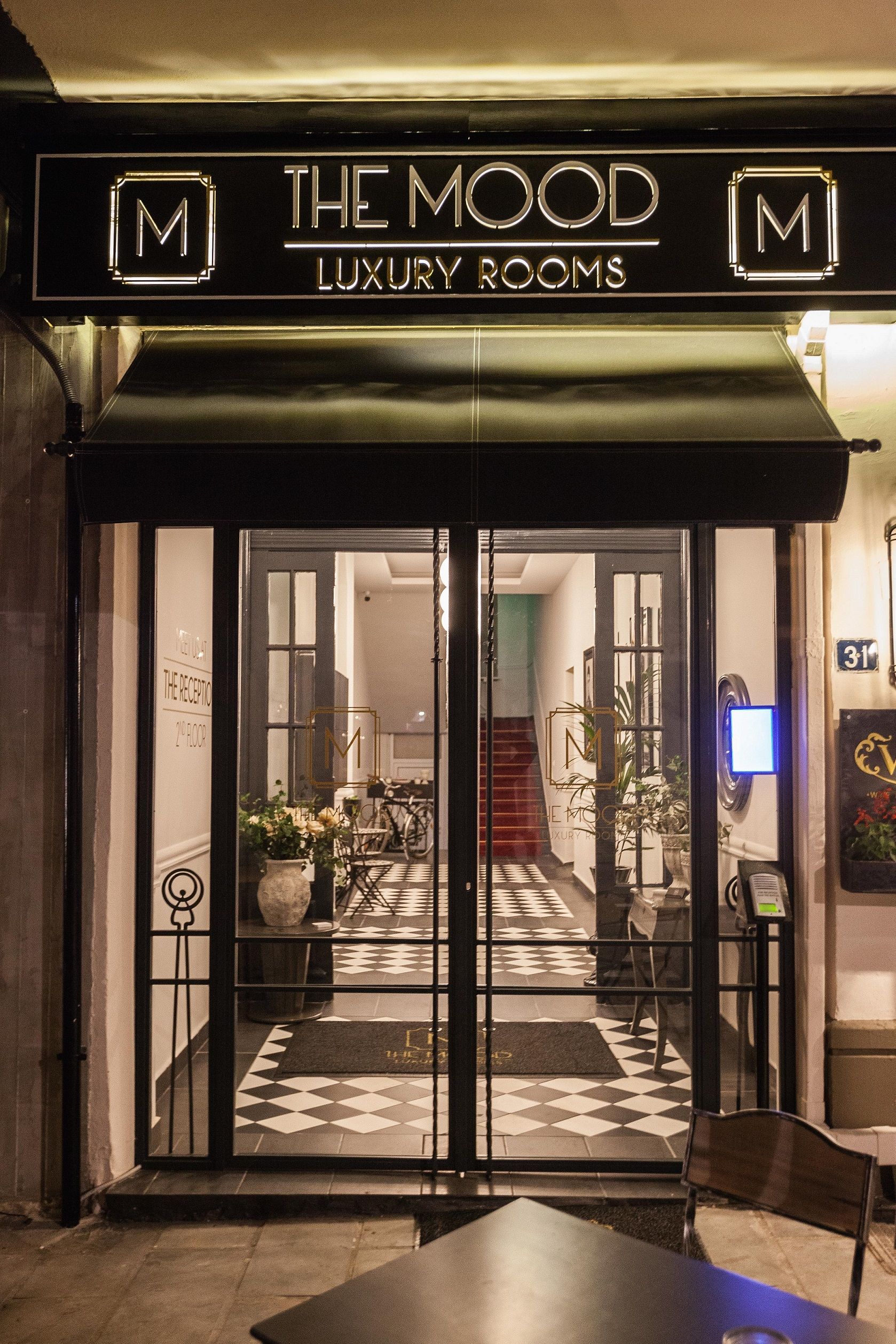 Hotel entrance