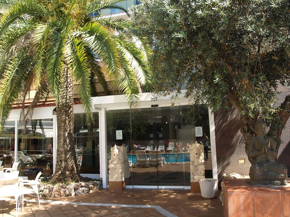 Hotel entrance